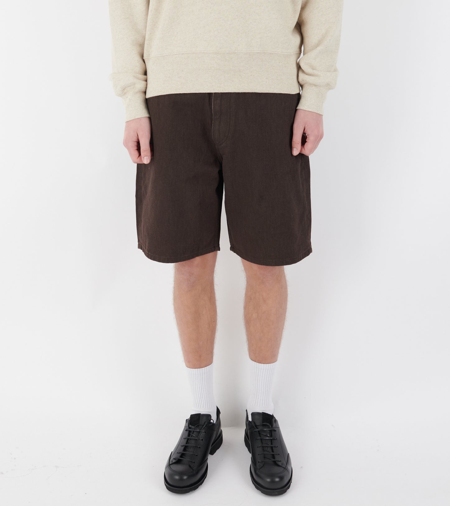 Korshavn Relaxed 5 Pocket Resist Dyed Twill Short Shale