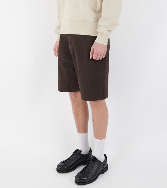 Korshavn Relaxed 5 Pocket Resist Dyed Twill Short Shale