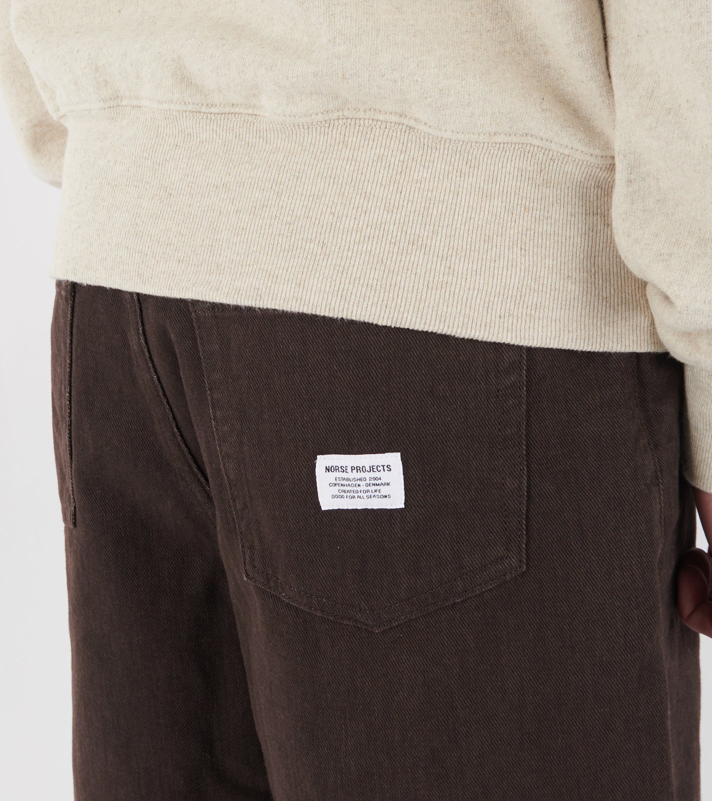 Korshavn Relaxed 5 Pocket Resist Dyed Twill Short Shale