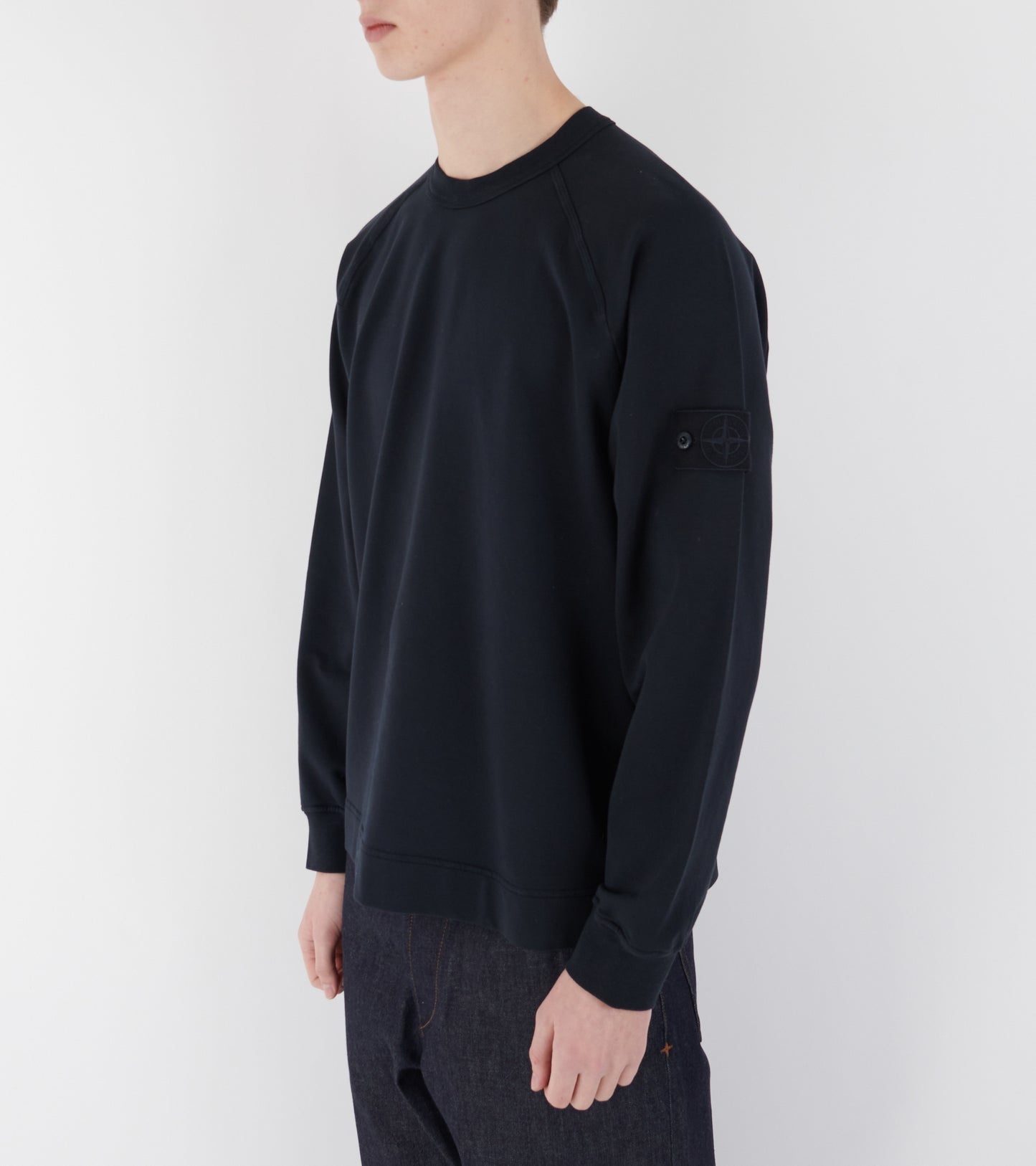 Relaxed Lightweight Sweatshirt Navy