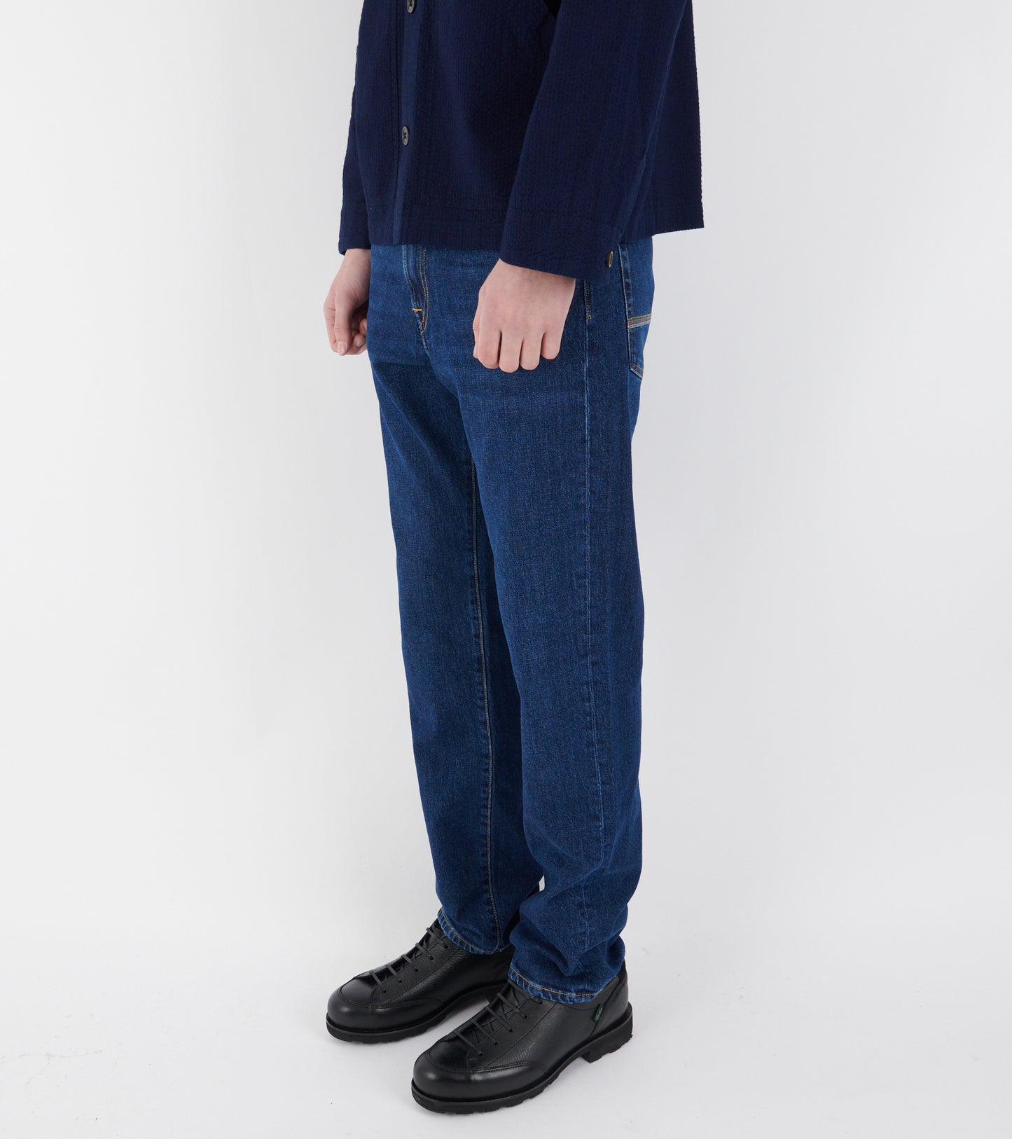 Relaxed Taper Fit Jeans Blue