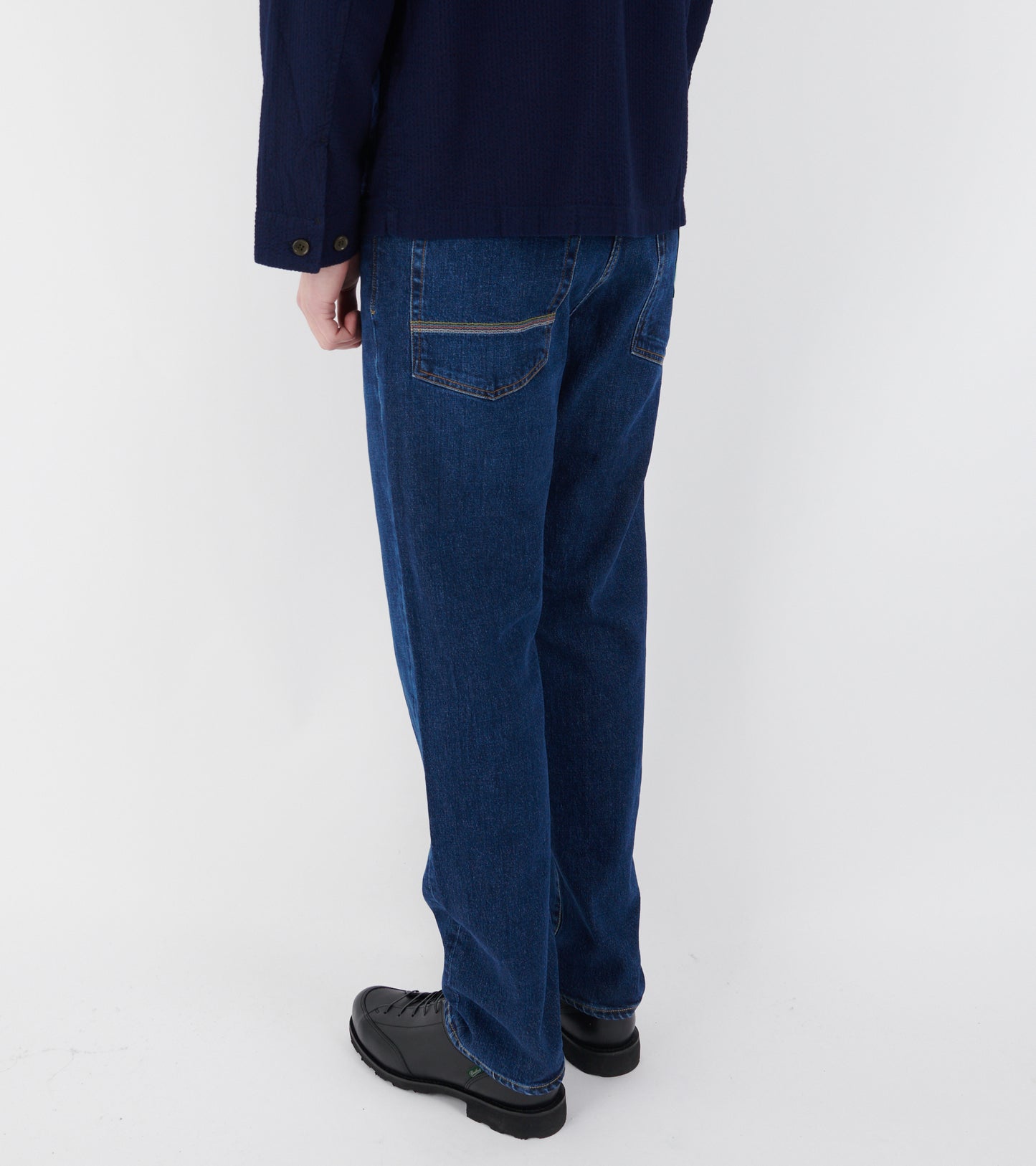 Relaxed Taper Fit Jeans Blue