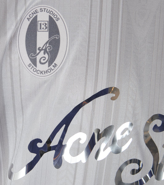 Logo Sports Jersey Top Grey