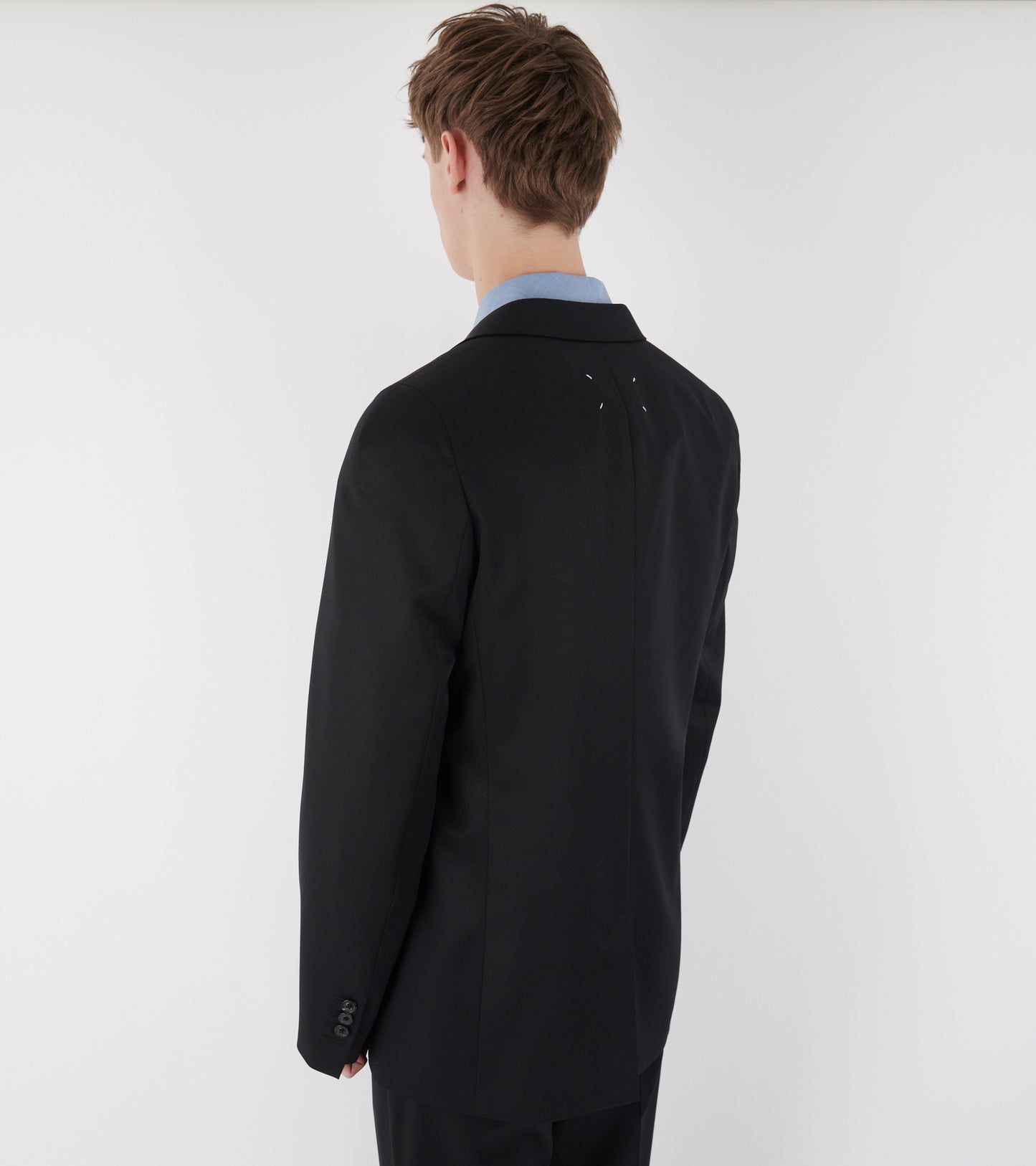 Virgin Wool Blazer Black