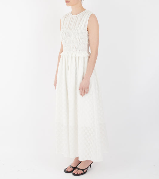 Dinah Dress White
