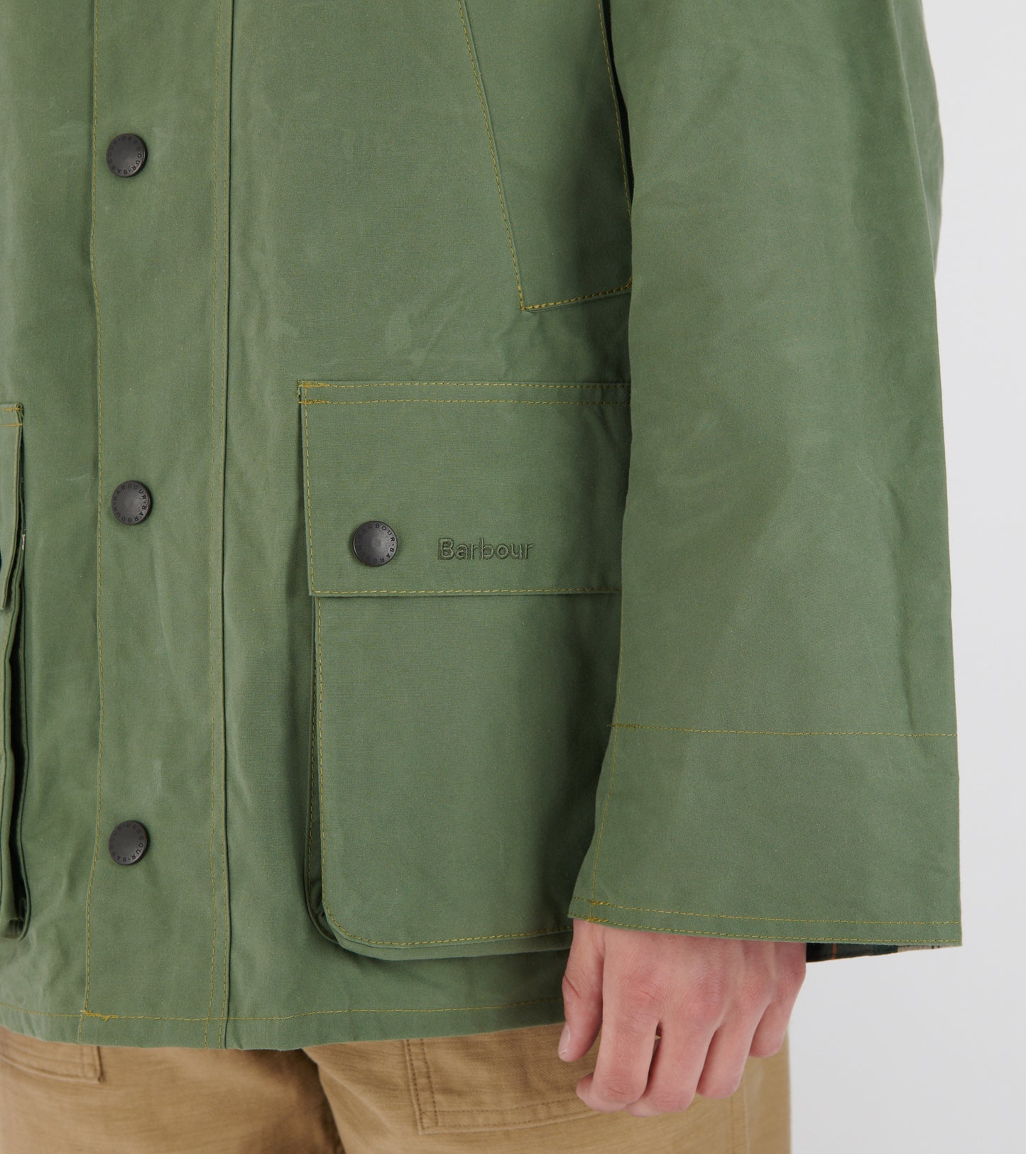Oversized Bedale Casual Jacket Winter Moss