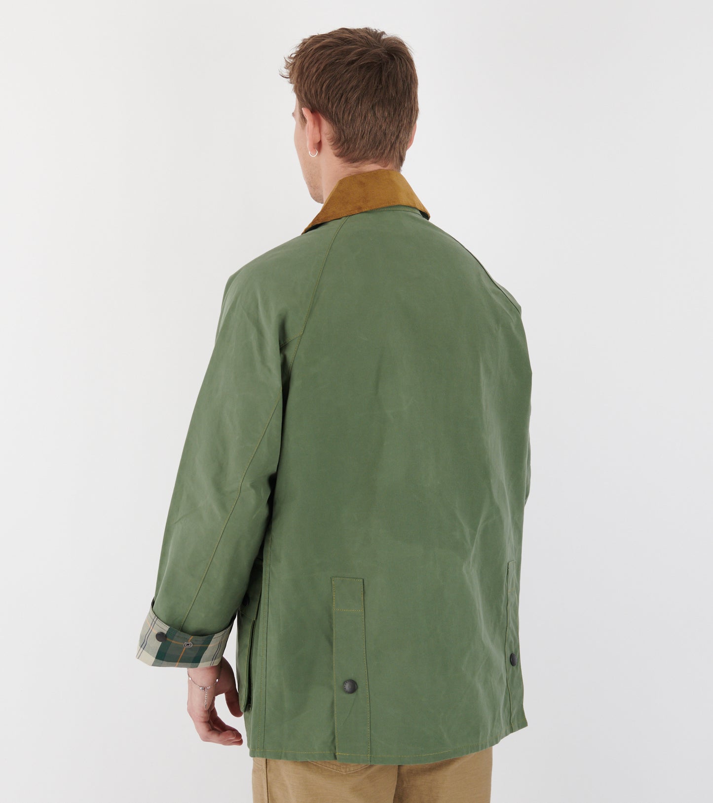 Oversized Bedale Casual Jacket Winter Moss