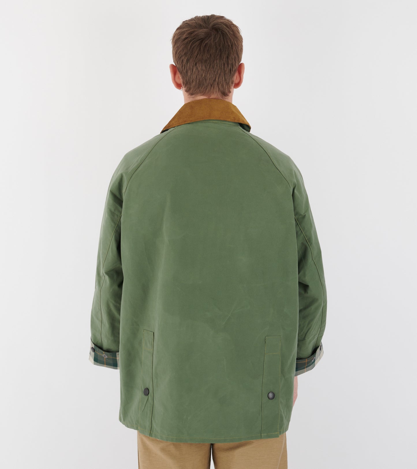 Oversized Bedale Casual Jacket Winter Moss