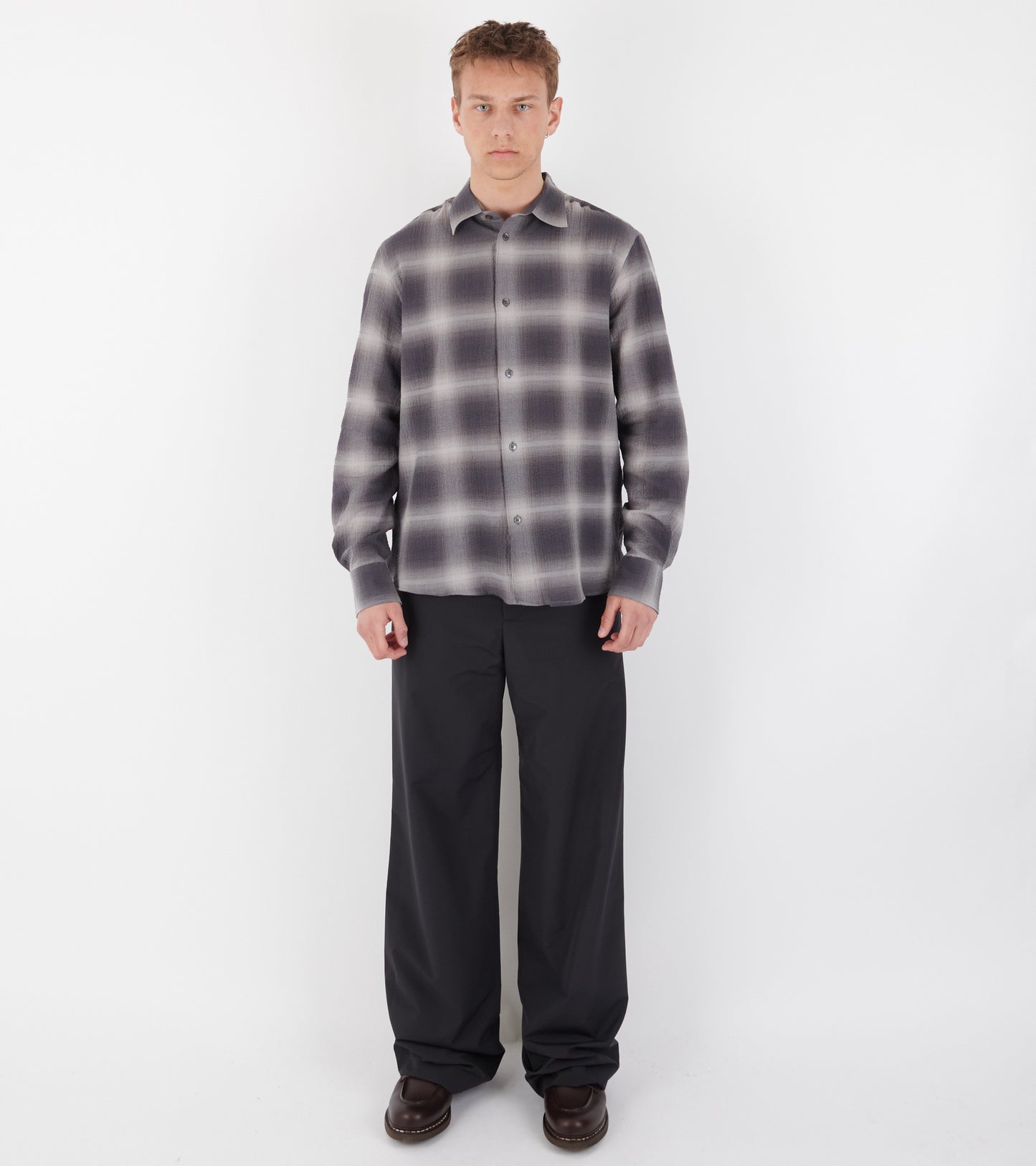 Volume Shirt Check Grey