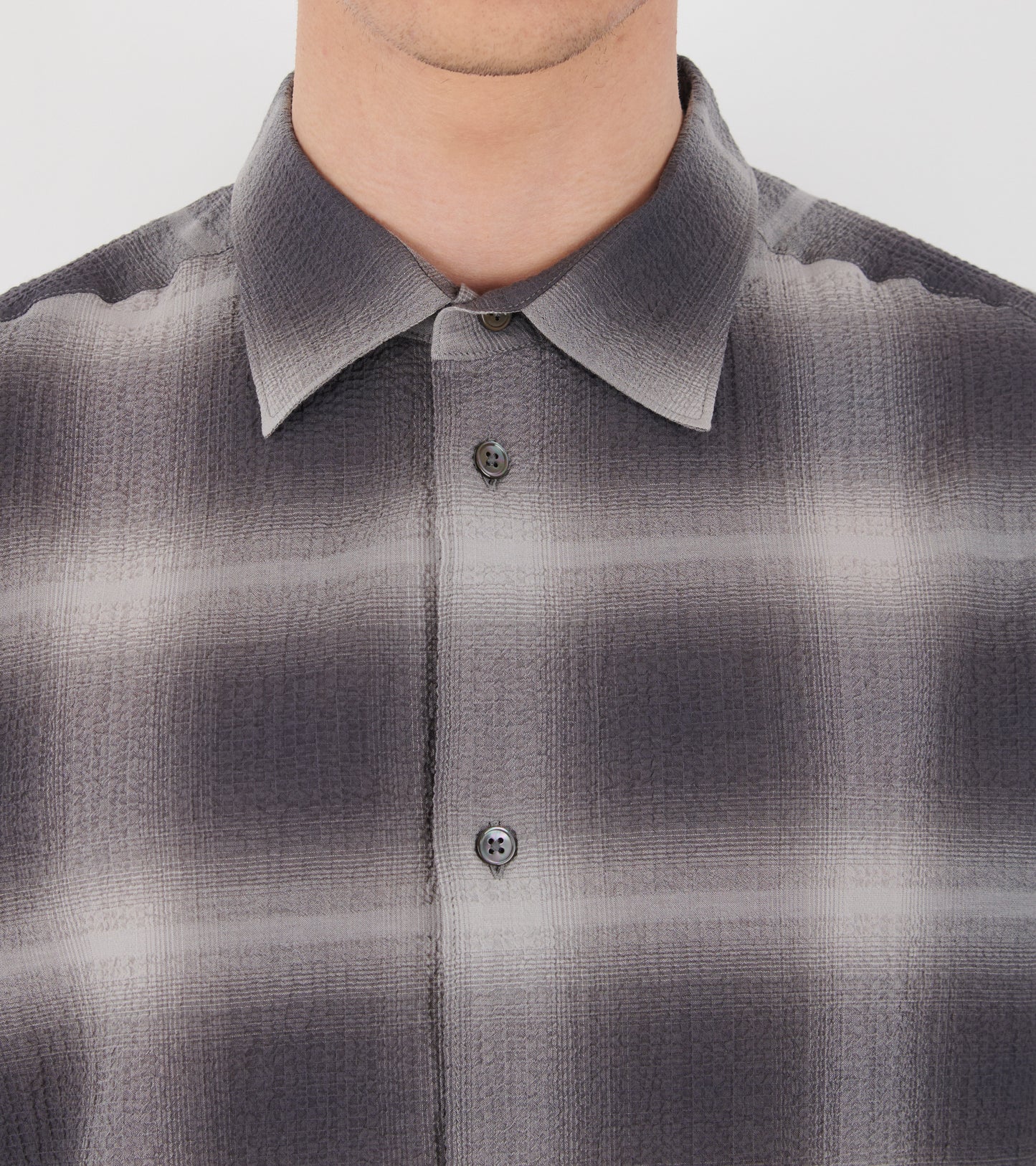Volume Shirt Check Grey