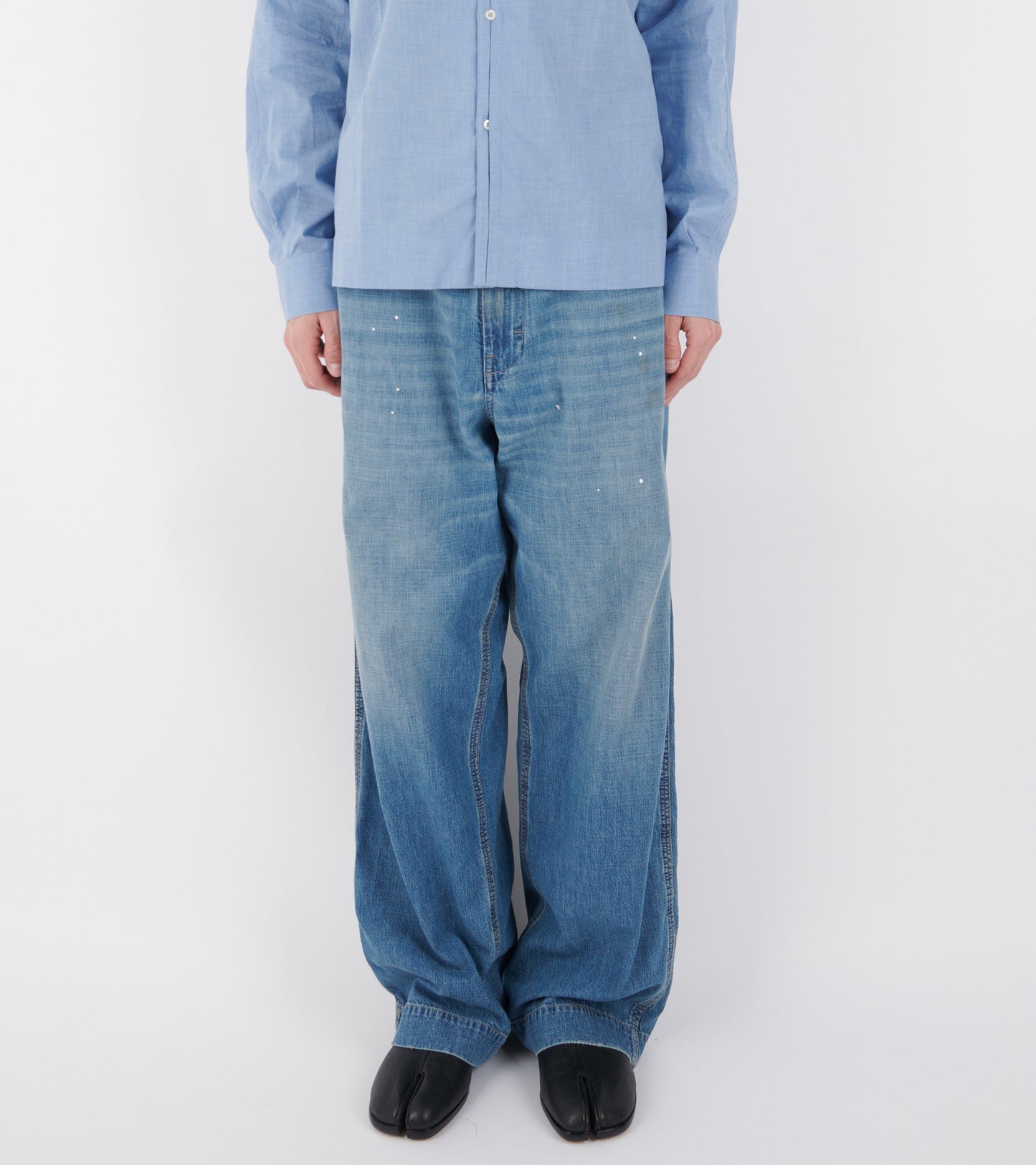 Wide Leg Jeans Blue