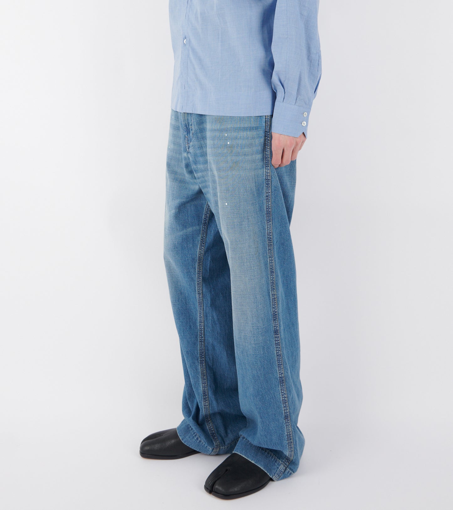 Wide Leg Jeans Blue