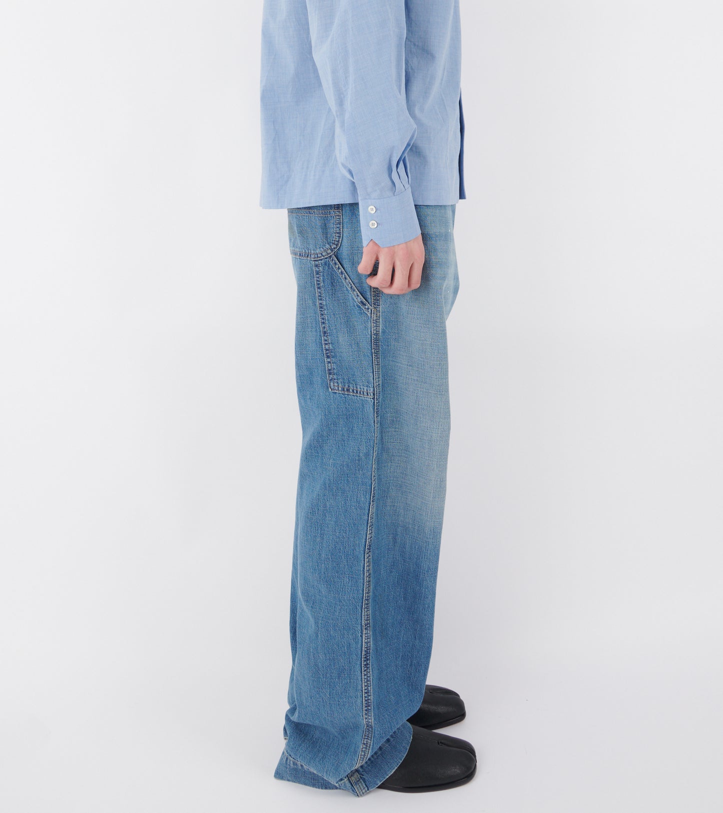 Wide Leg Jeans Blue