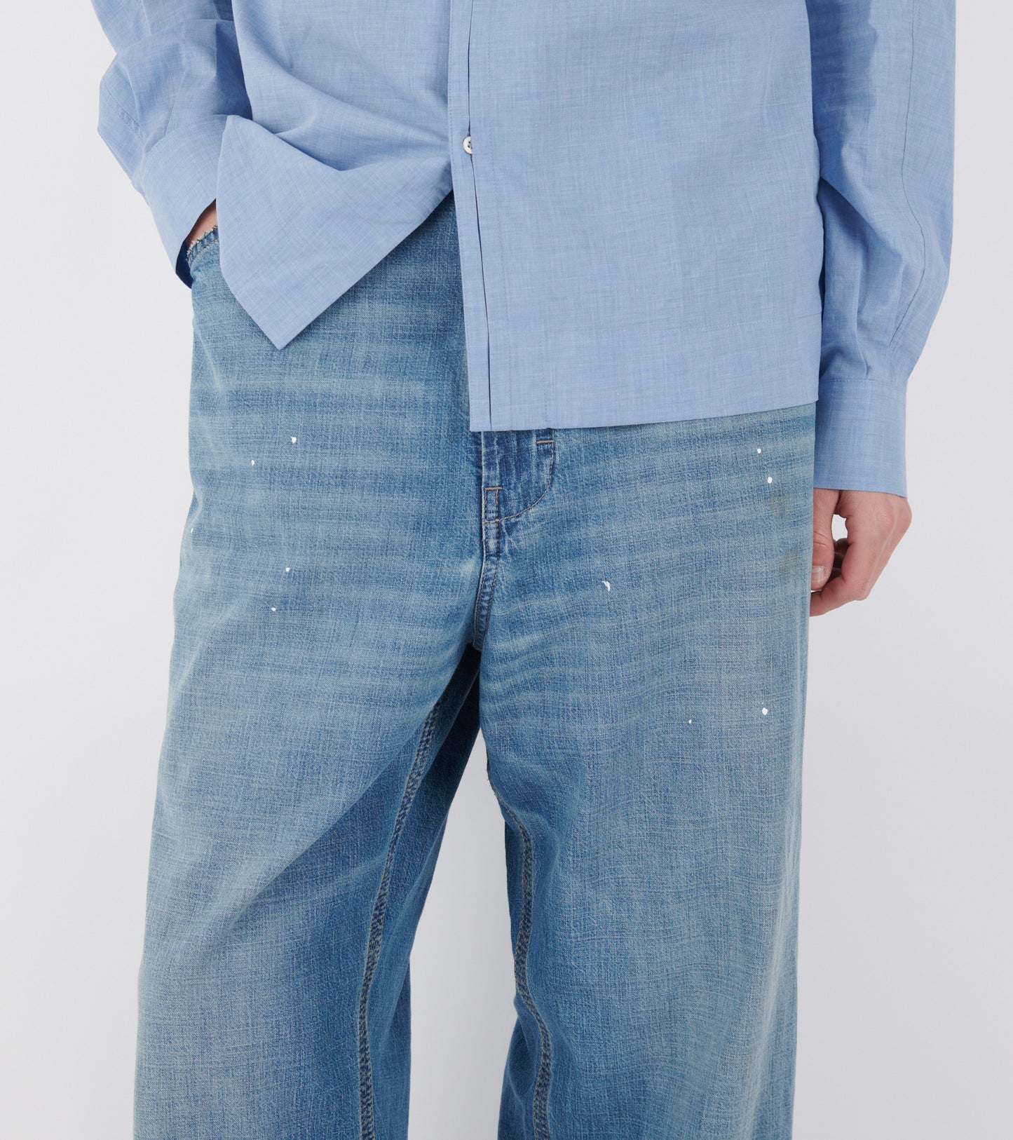 Wide Leg Jeans Blue