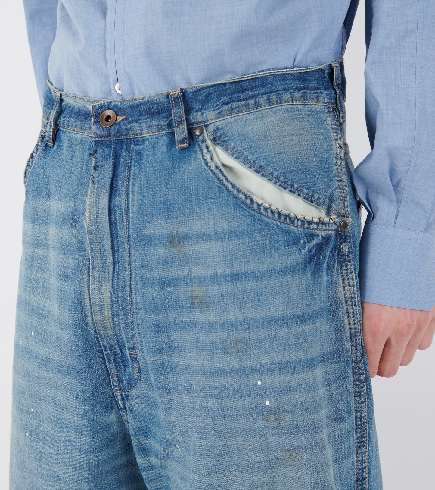 Wide Leg Jeans Blue