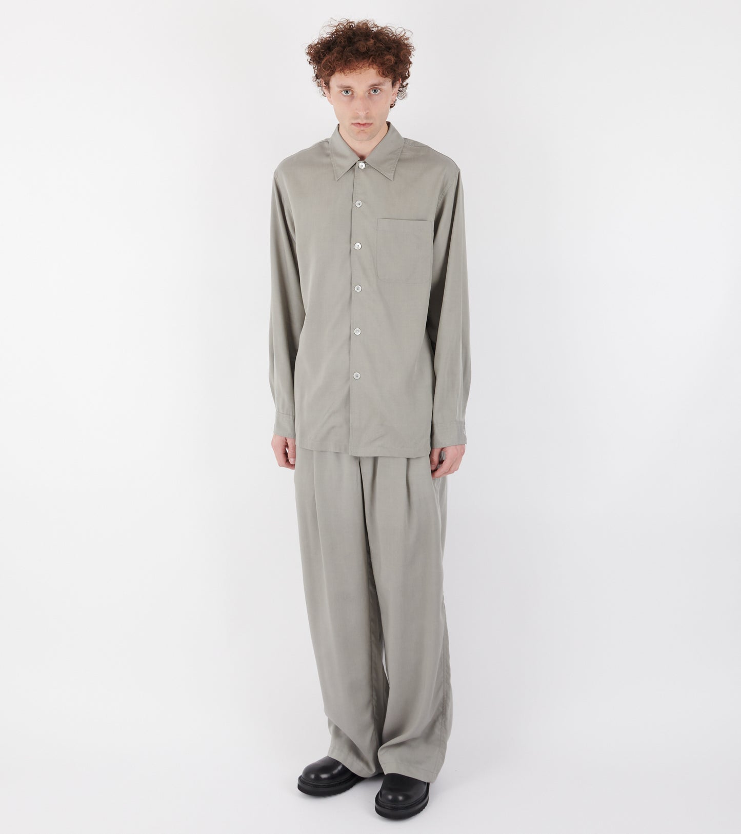 Every Shirt Willow Grey Softflow Tencel