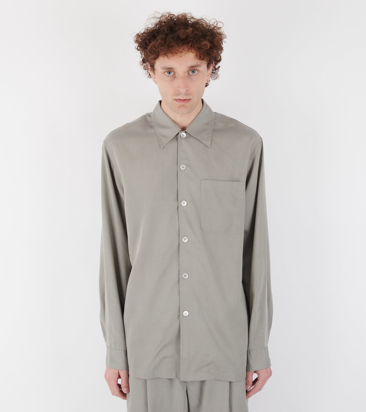 Every Shirt Willow Grey Softflow Tencel