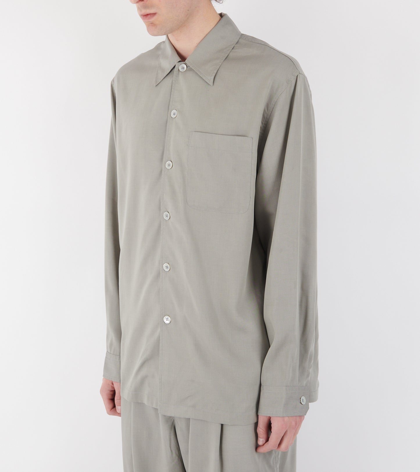 Every Shirt Willow Grey Softflow Tencel