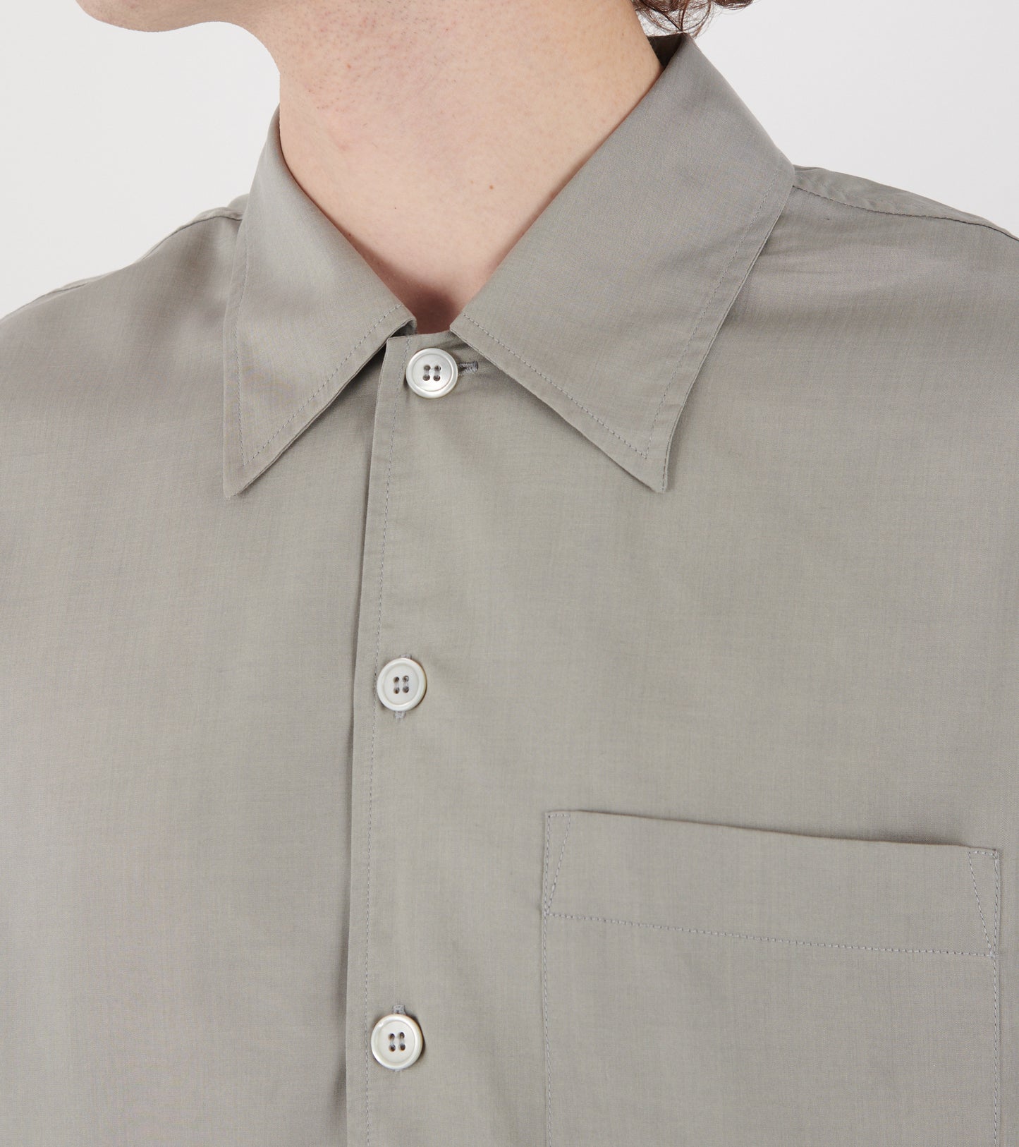 Every Shirt Willow Grey Softflow Tencel