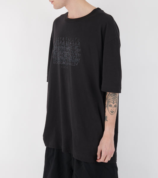 Oversize Logo T-shirt Black