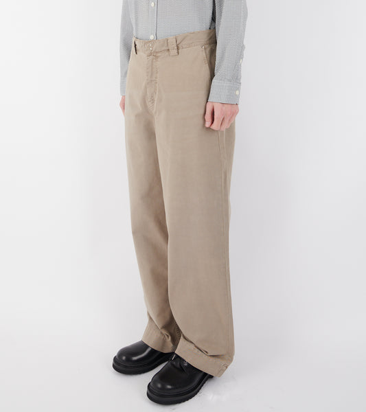 Commission Chino Stonewashed Sand