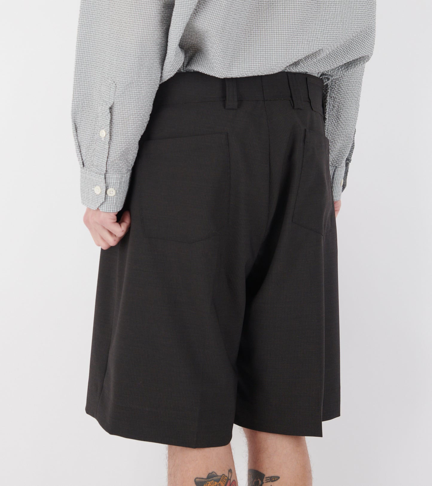 Classic Shorts Dark Grey Stripe