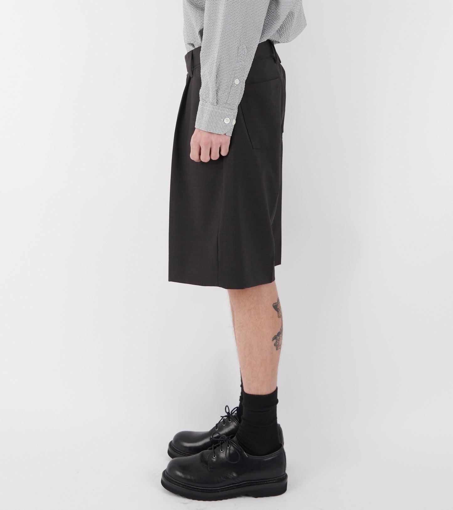 Classic Shorts Dark Grey Stripe