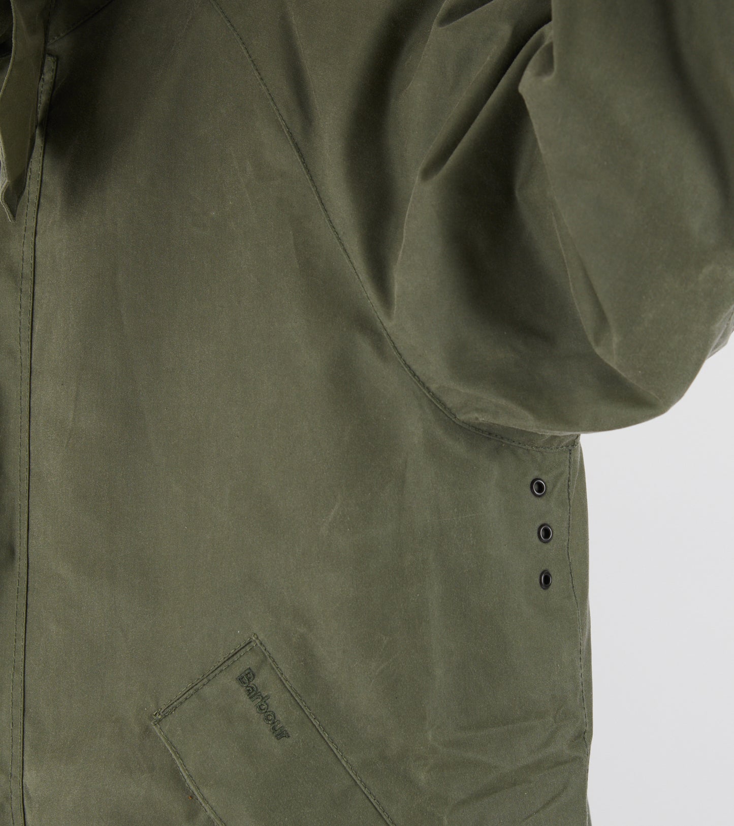 Transport Waxed Jacket Light Moss