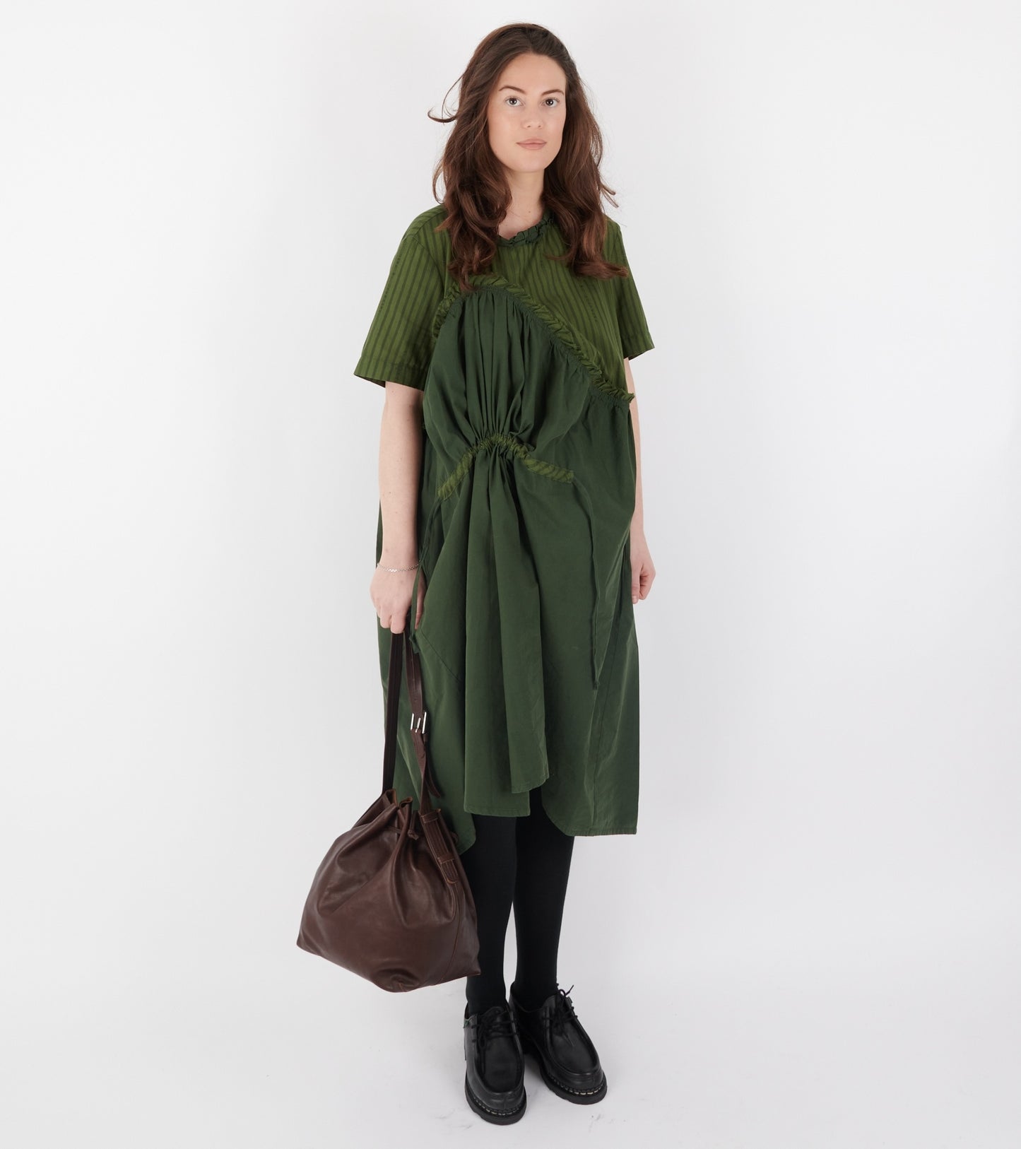 Bon Chalant Dress Garden Green