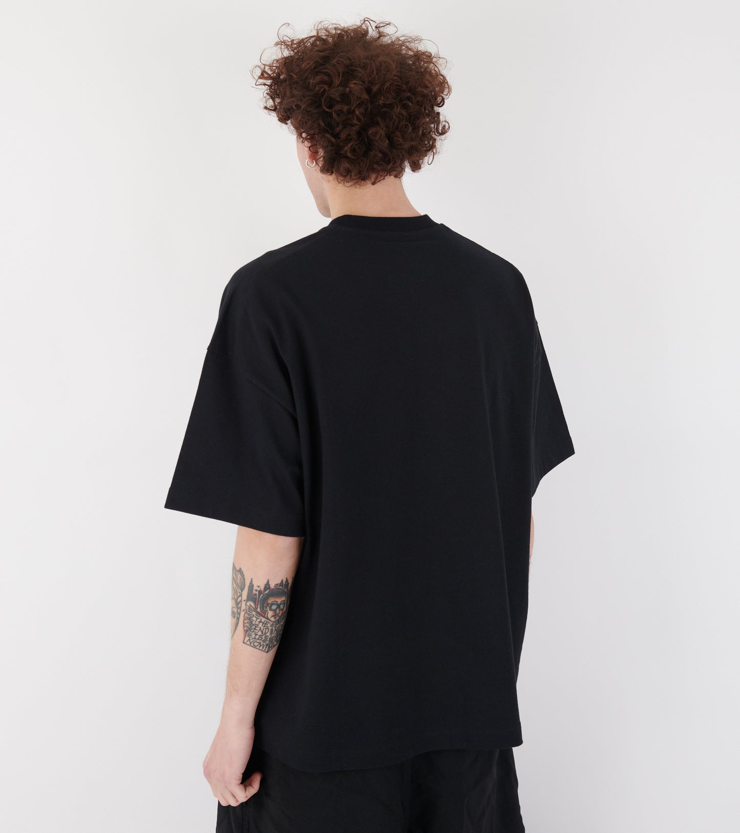 Boxy Logo T-shirt Black