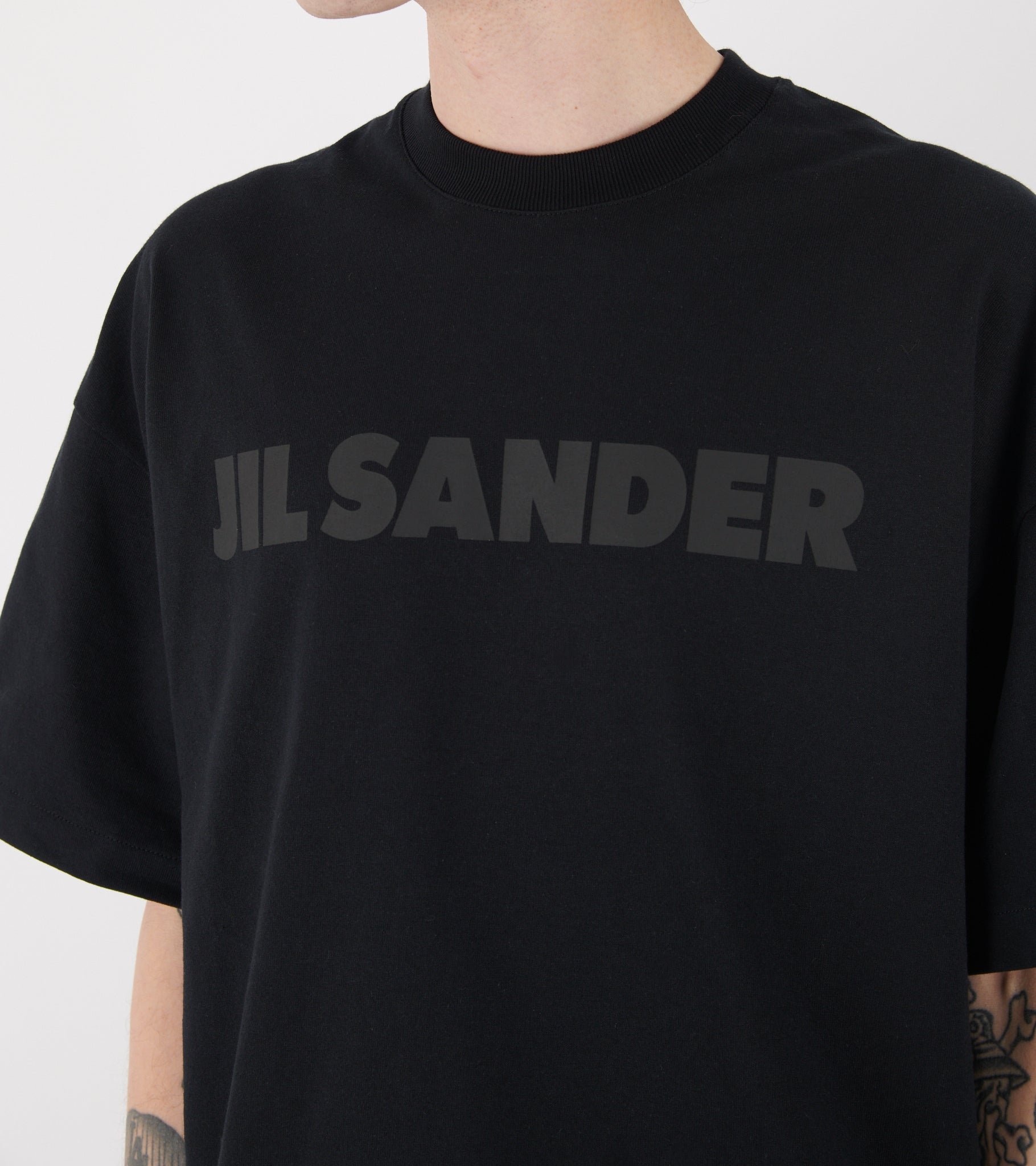 Jil Sander Boxy Logo T-shirt Black – Dr. Adams