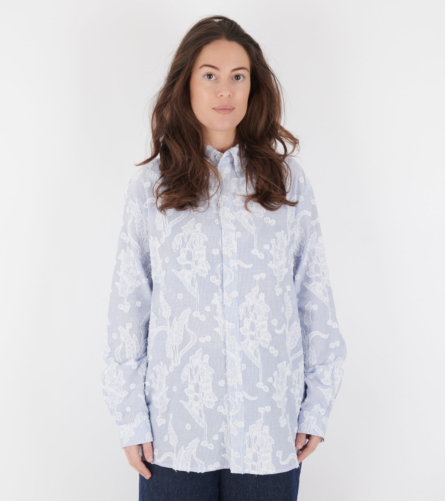 Block Shirt Crops
