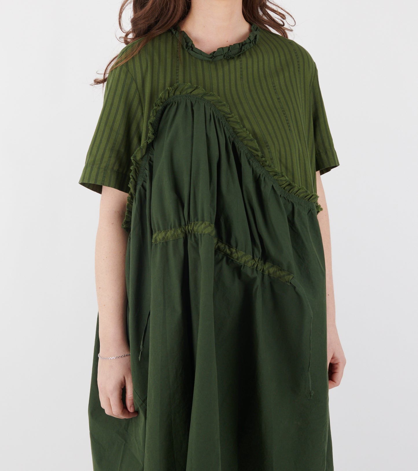 Bon Chalant Dress Garden Green