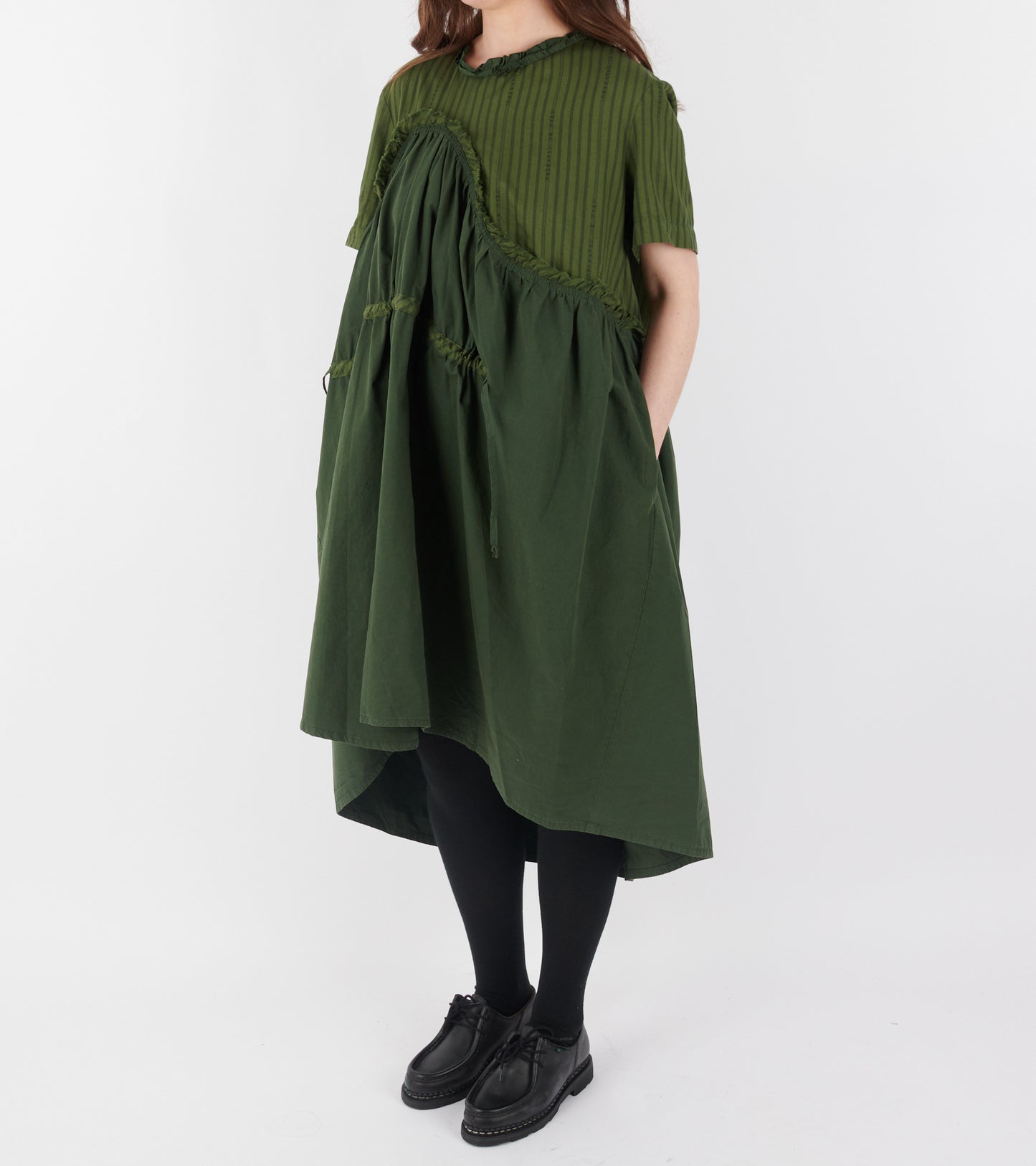 Bon Chalant Dress Garden Green