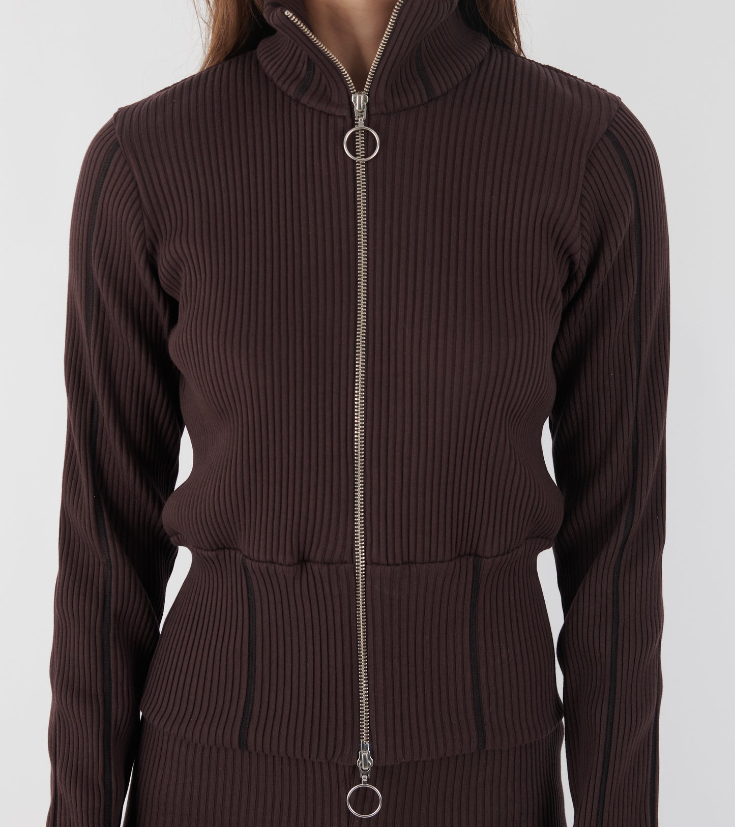 Shine Cardigan Dark Brown