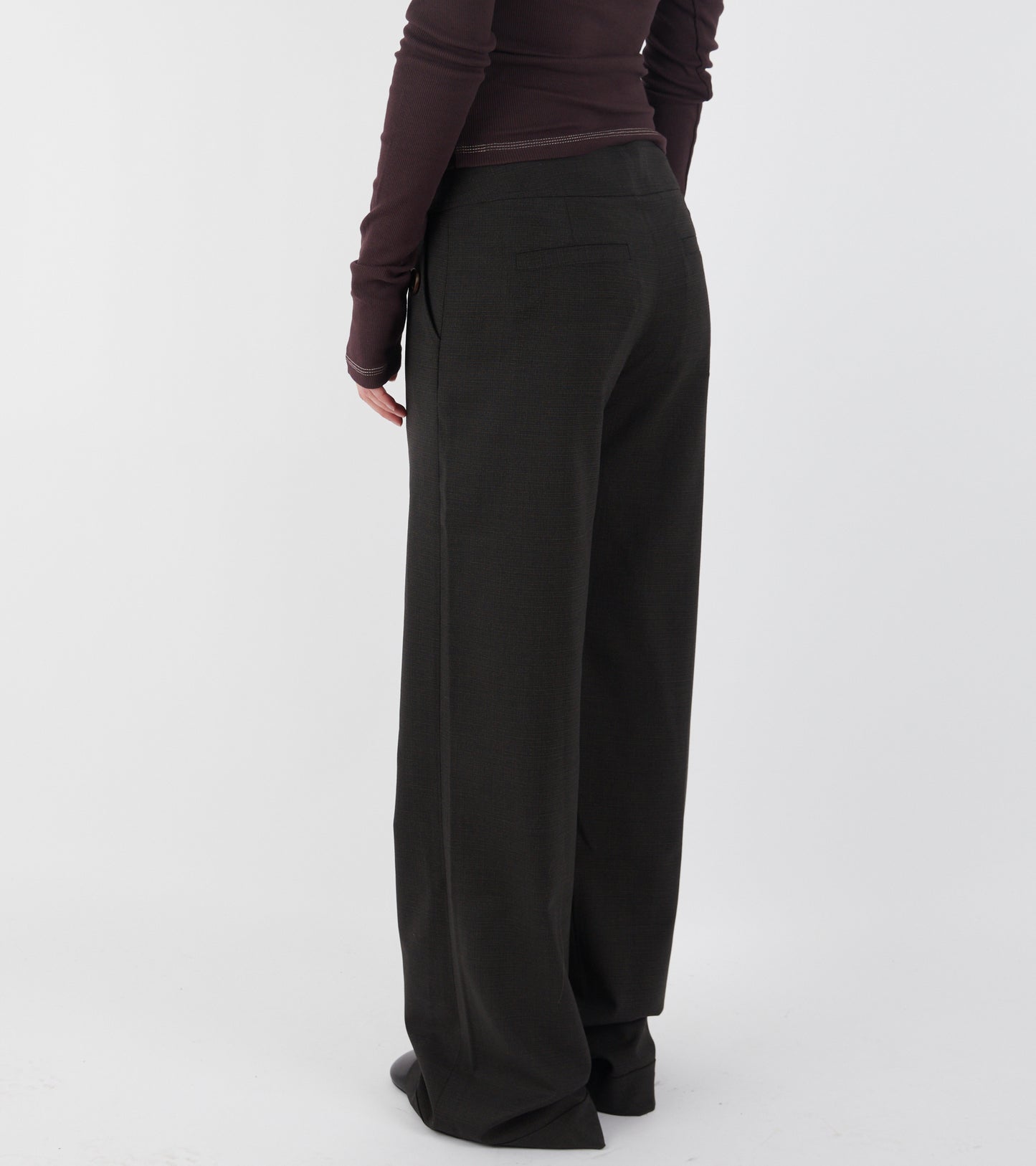 Jenni Pants Brown/Black