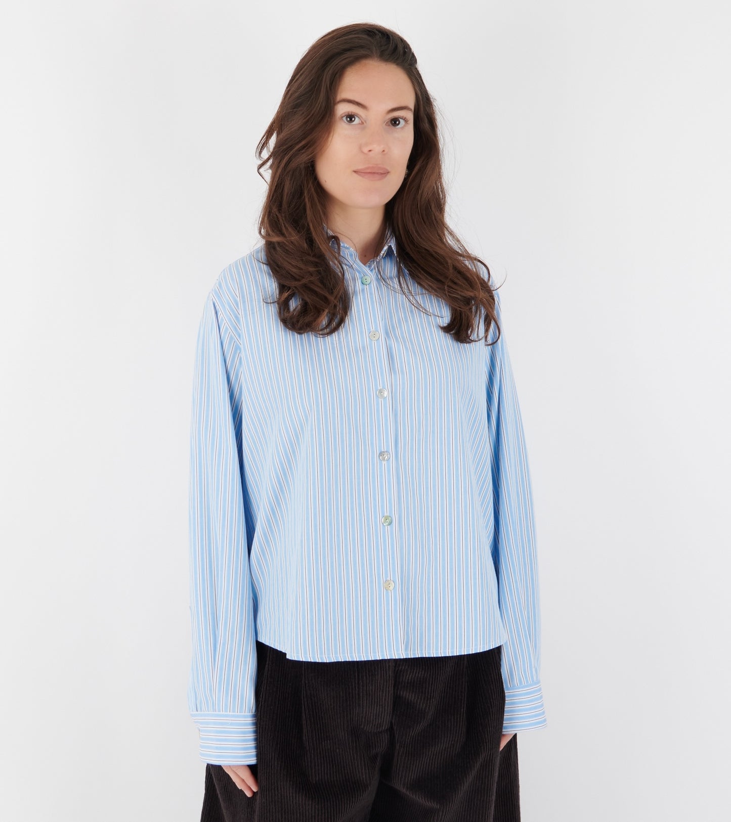 Signe Shirt Blue Stripe