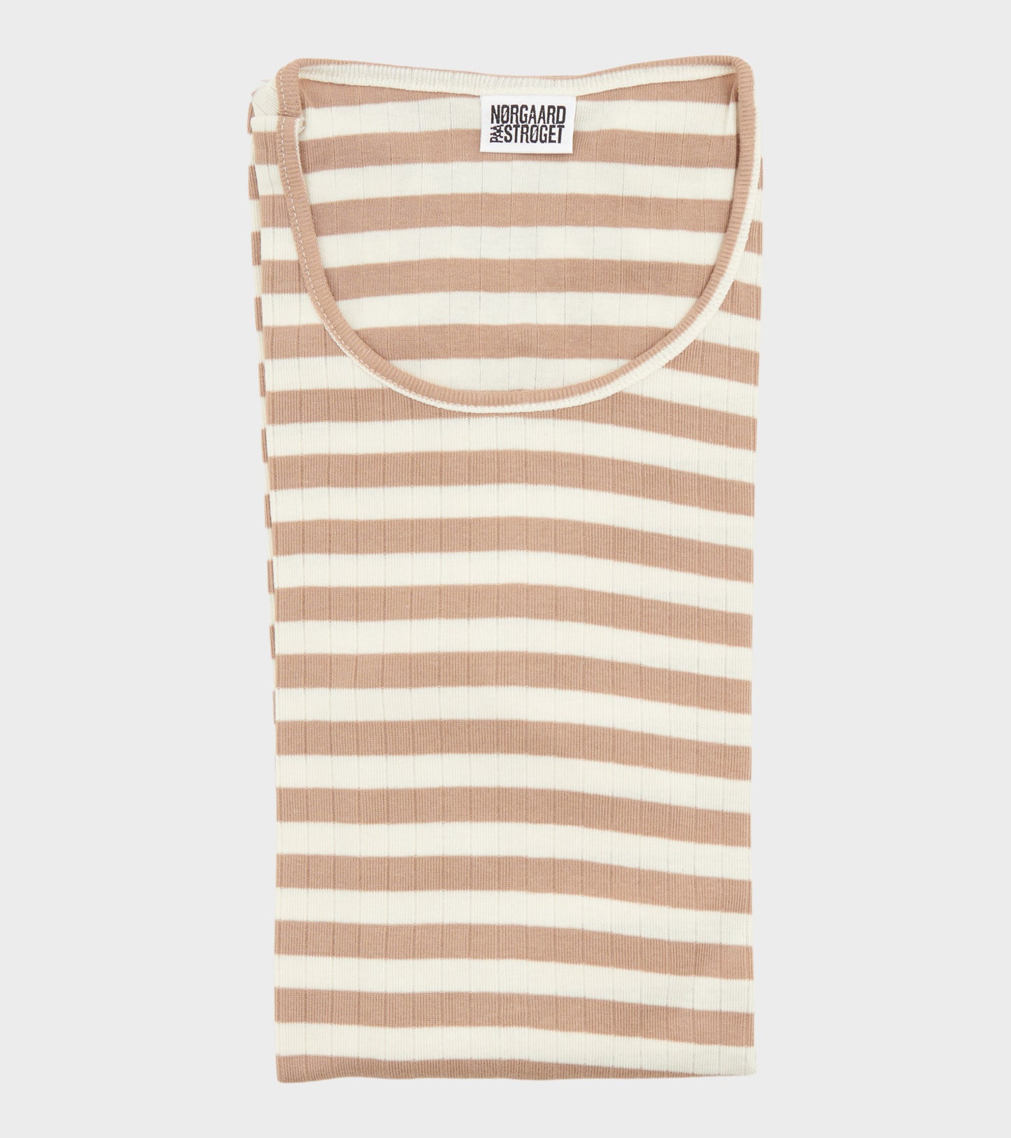 101 Rib Broadway Camel/Ecru