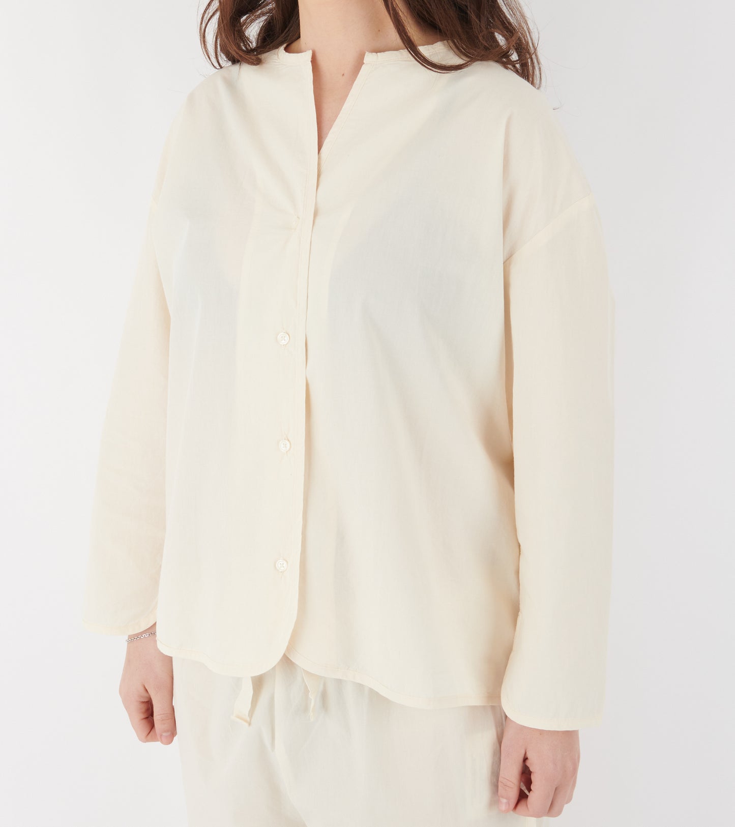 Pyjamas Poplin Pure Ecru