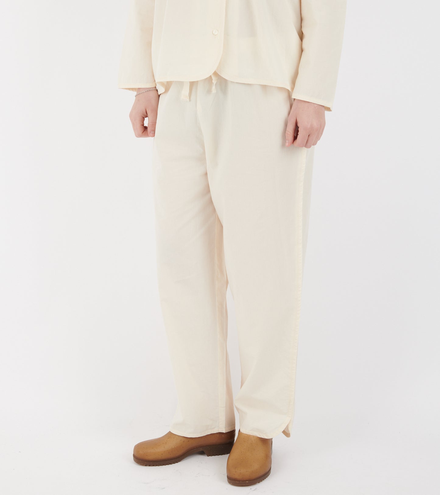 Pyjamas Poplin Pure Ecru