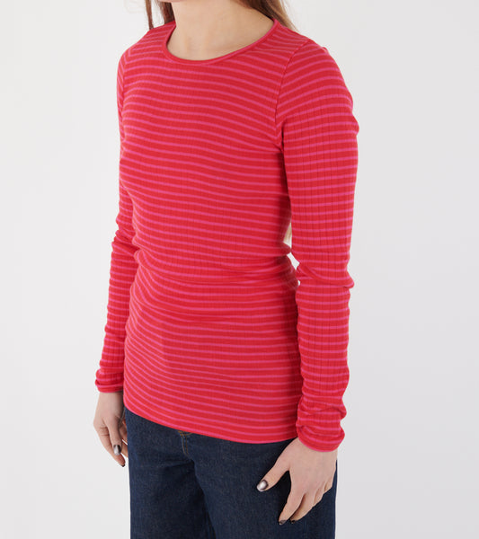 101 Rib NPS Stripes Red/Chock