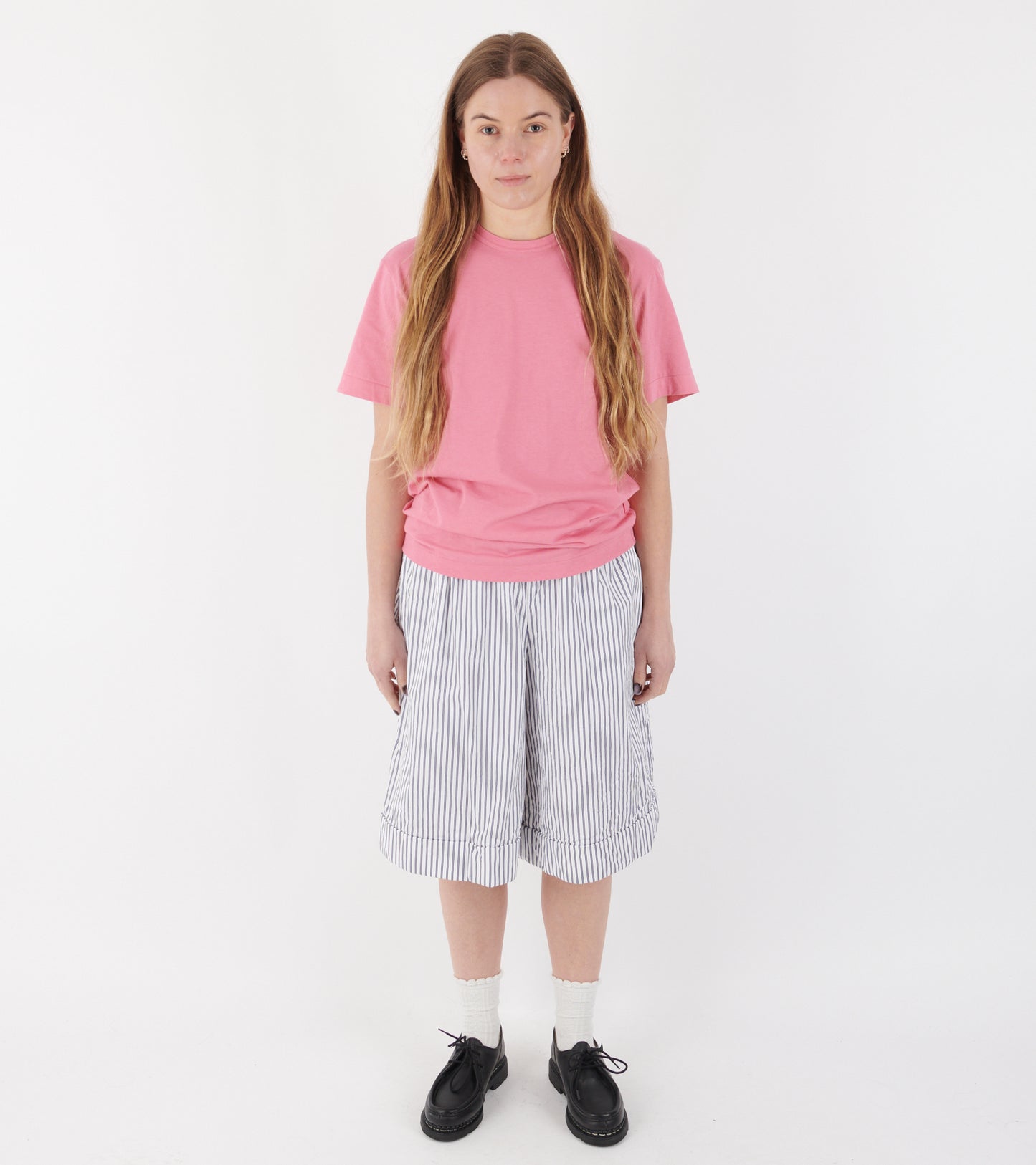 Striped Shorts White/Blue