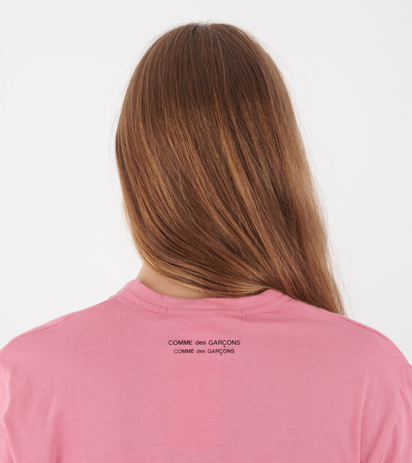 Ladies Back Logo T-shirt Pink