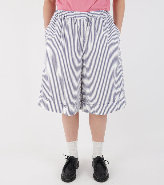 Striped Shorts White/Blue