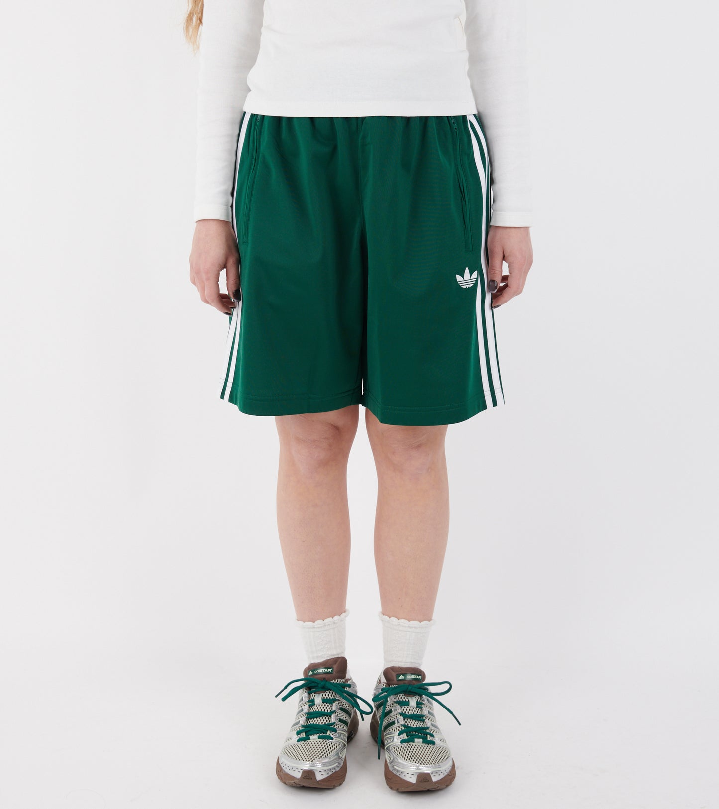 Firebird Shorts Collegiate Green/White