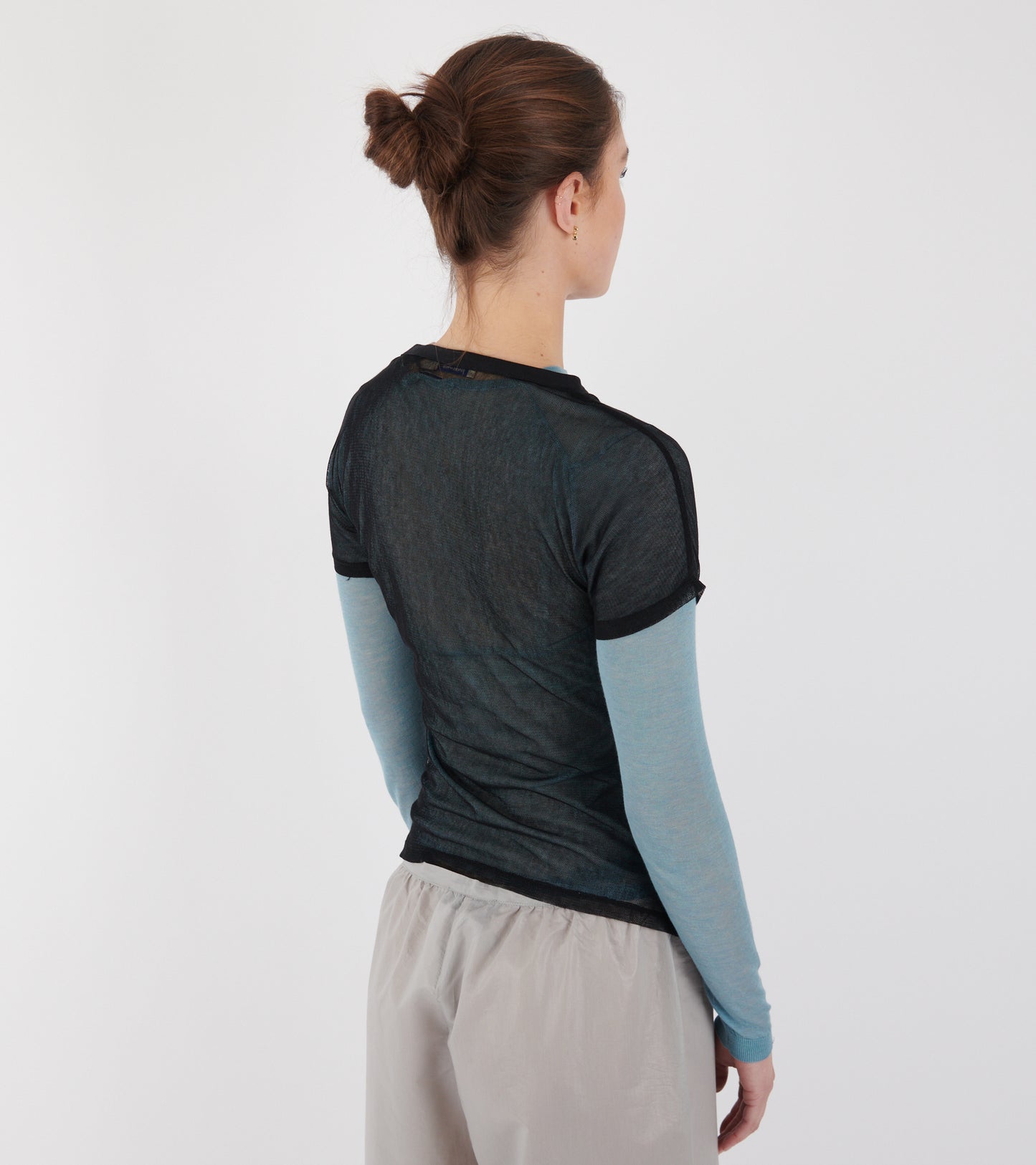 Olimpia Mesh T-shirt Black