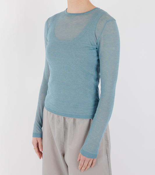 Round Losa Longsleeve Turquoise