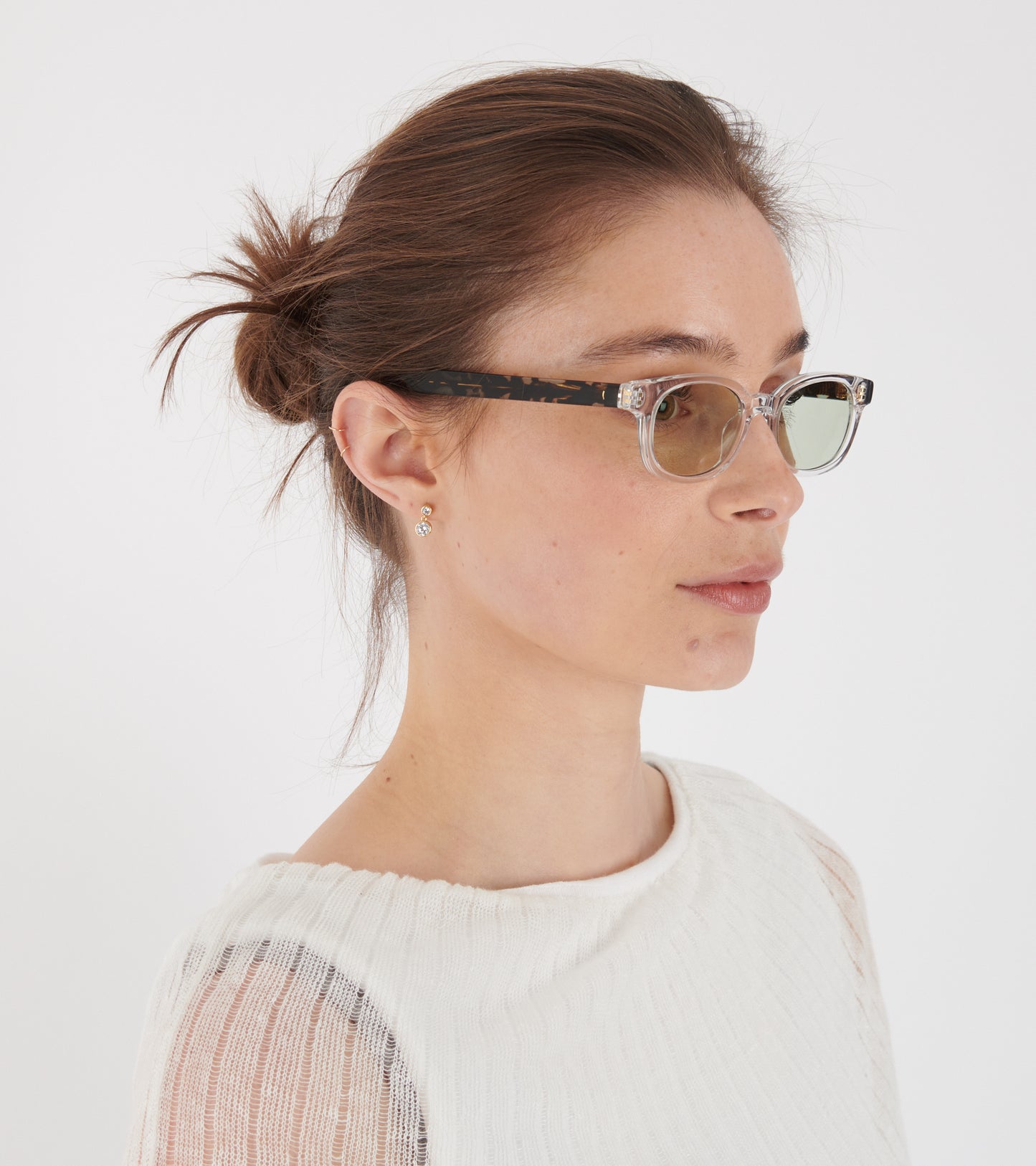 Le Bucheron Clear Crystal/Chill Out Green Lens