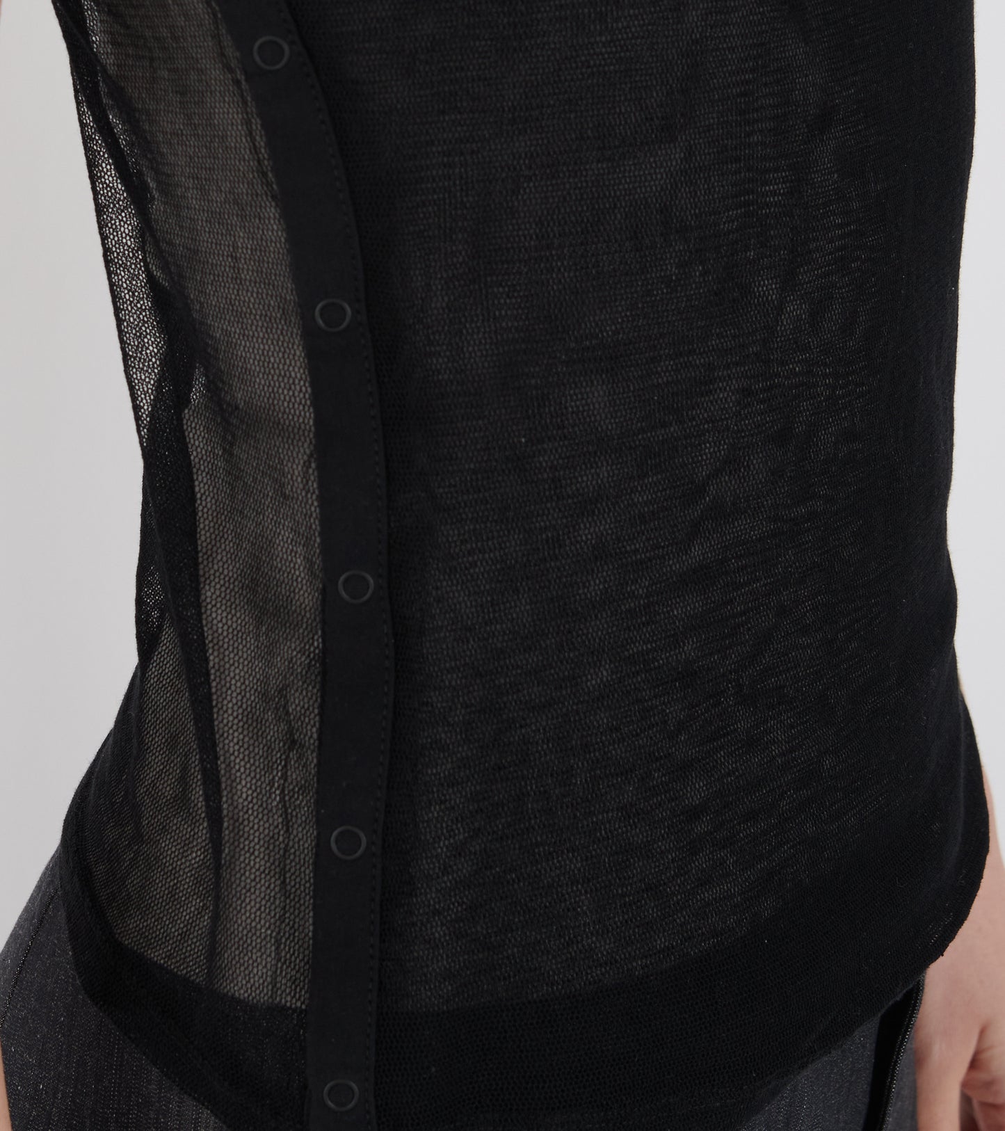 Olimpia Mesh T-shirt Black