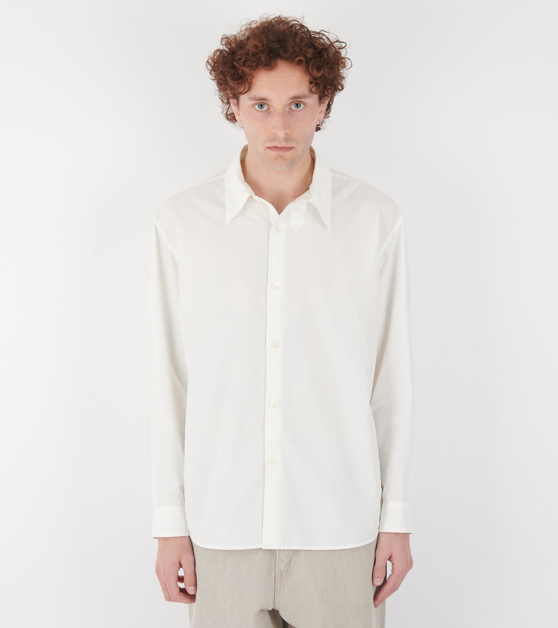 Garment Dyed Finx Shuttle Weather Shirt White – Dr. Adams